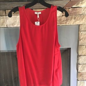 New Medium Red Joie Tank Top